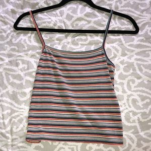 brandy stripped tank top